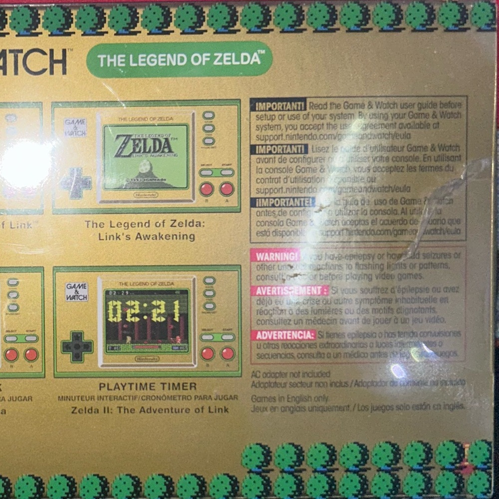 Game & Watch Color Screen - The Legend of Zelda - Picture 4 of 4